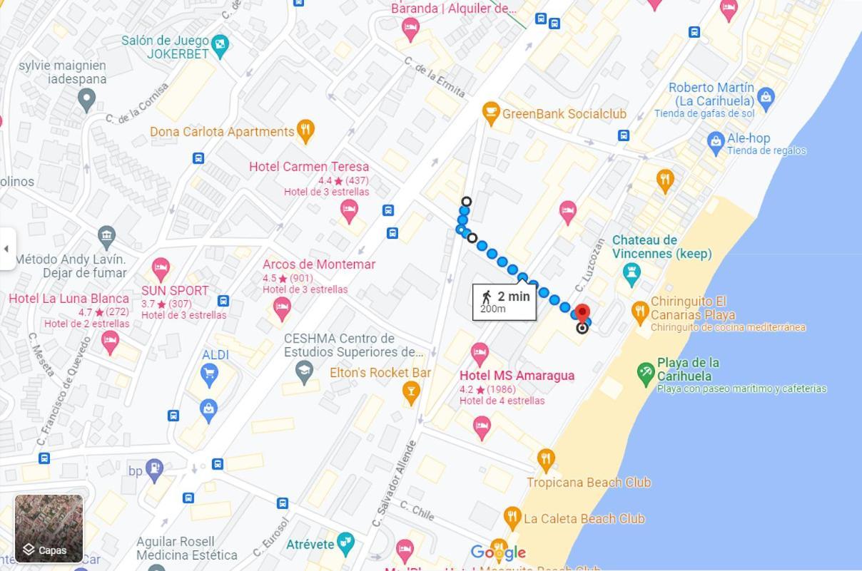 Apartamentos Carihuela Playa, Acogedor, Wifi Y Fibra Optica Torremolinos Eksteriør billede